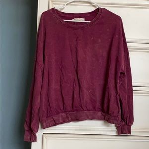 Free people mineral washed shirt